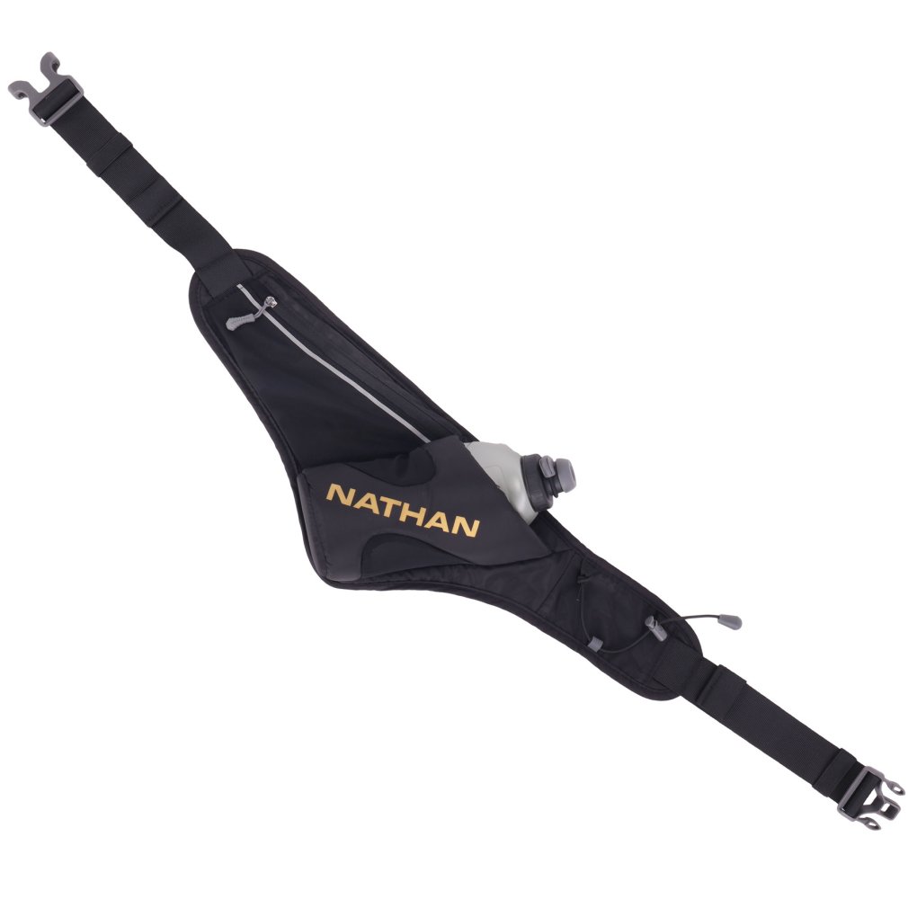 Nathan Sports Peak - 535ml Hydration Belt - black / gold