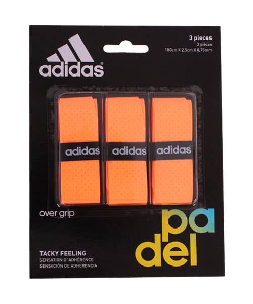ORANGE ADIDAS 3-UNIT OVERGRIP