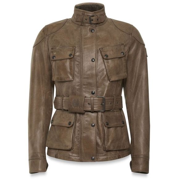 Veste Moto Belstaff TRIALMASTER LADY - BeigeRef : BT0073