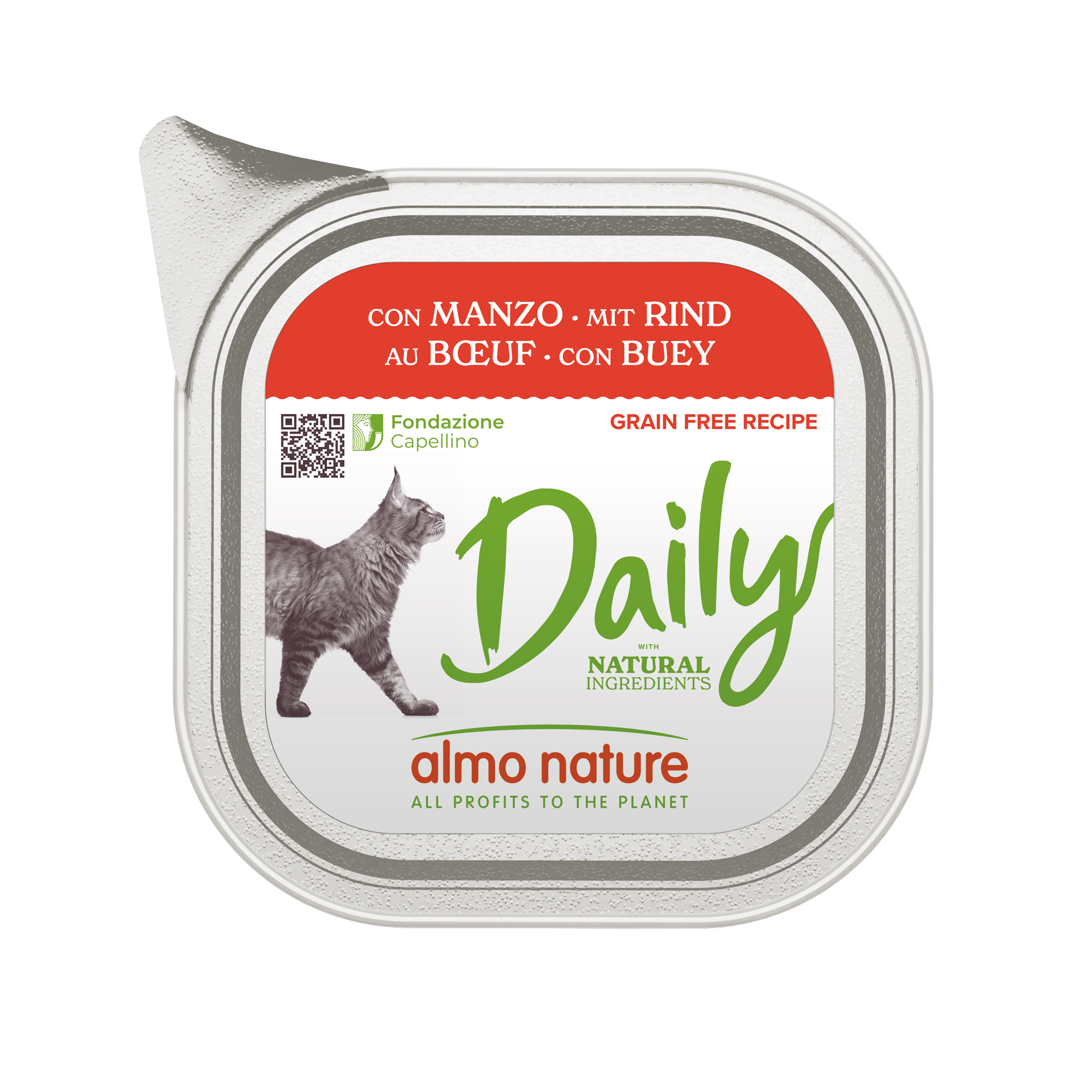 Almo Nature - Daily - Calf - Tub - 32 x 100 g