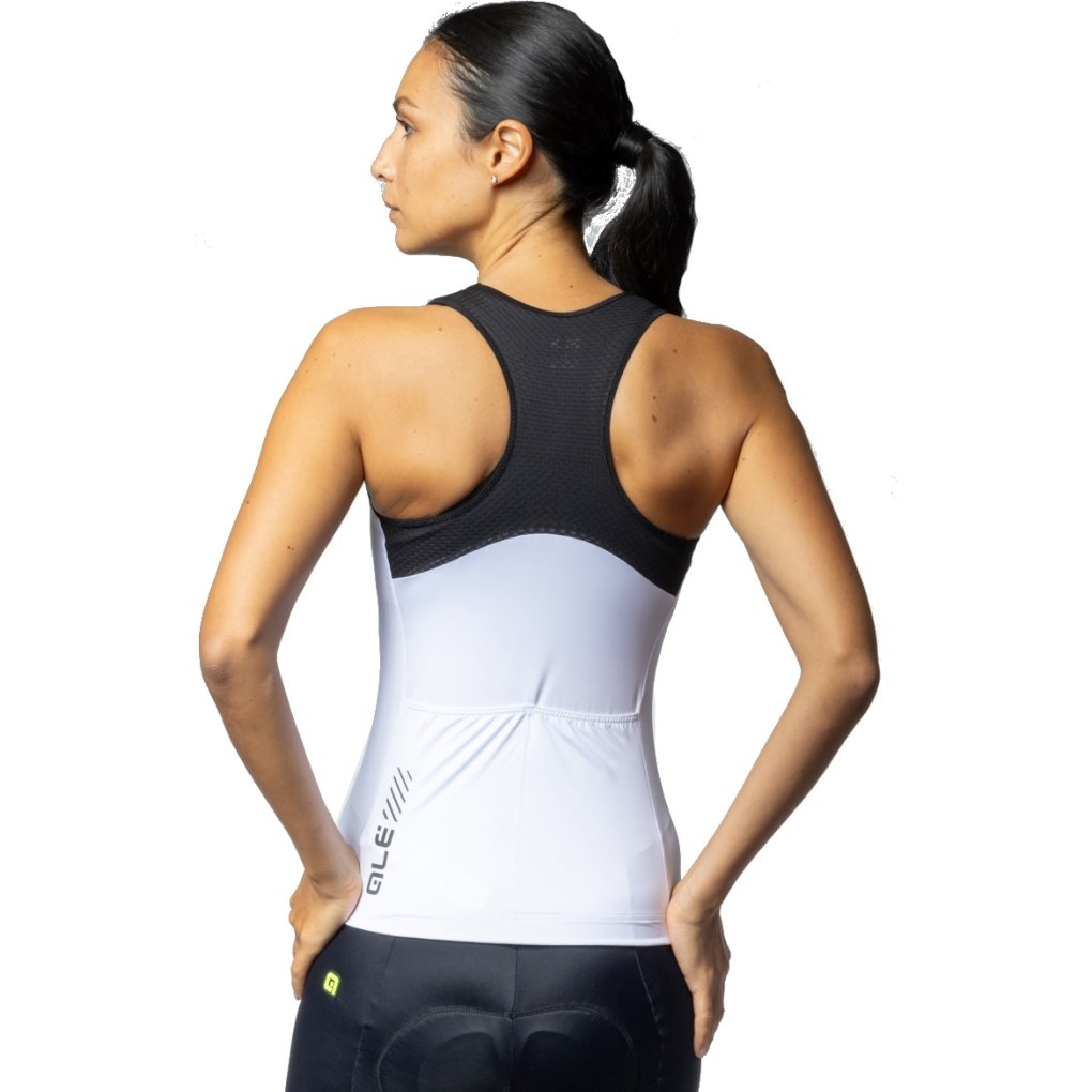 Alé PRAGMA Color Block Tank Top Women - white