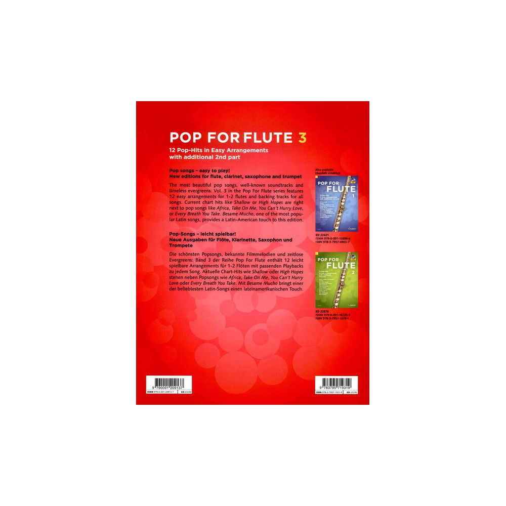 Schott Pop For Flute 3 – Thomann Ireland