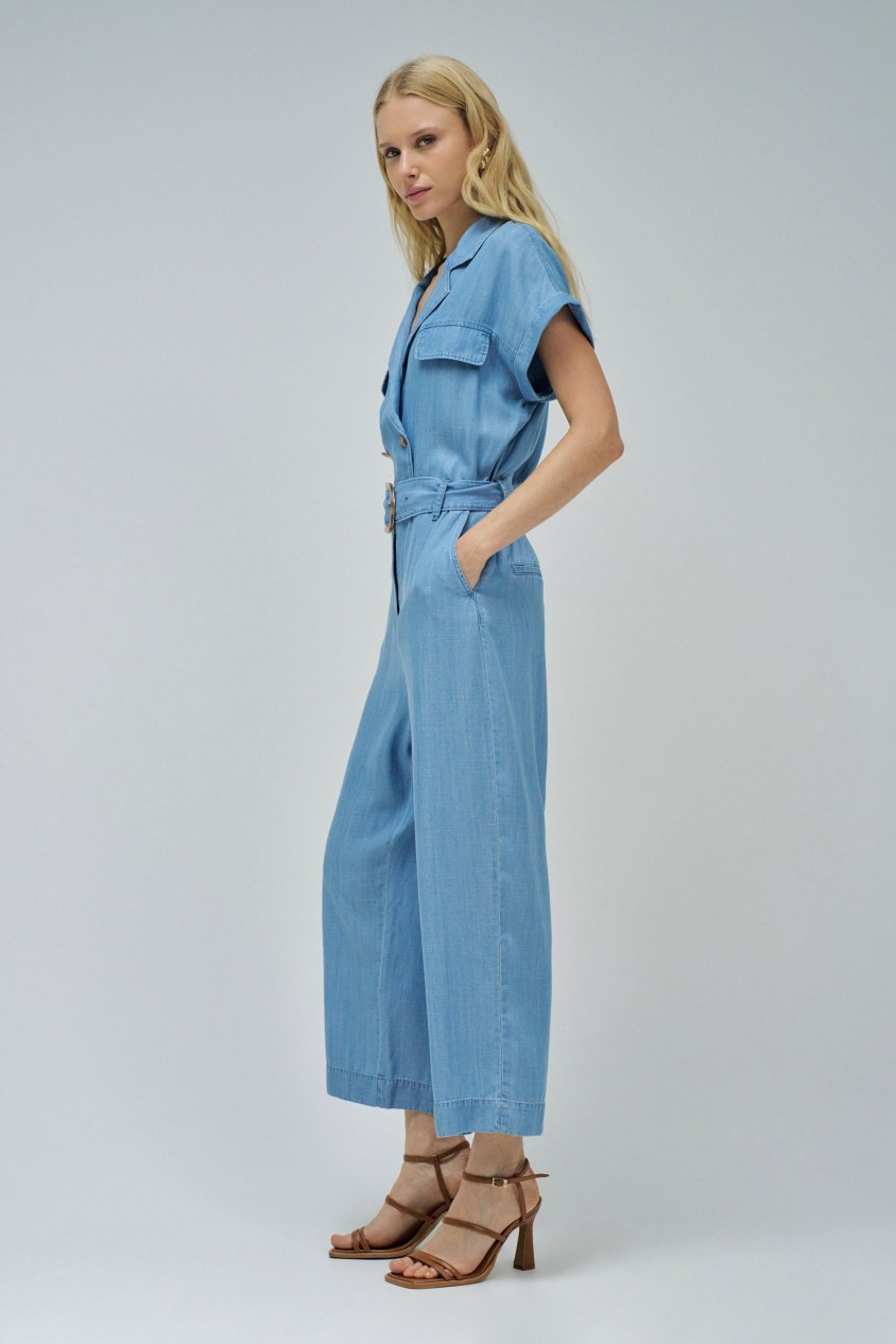 JUMPSUIT IN LIGHTDENIM