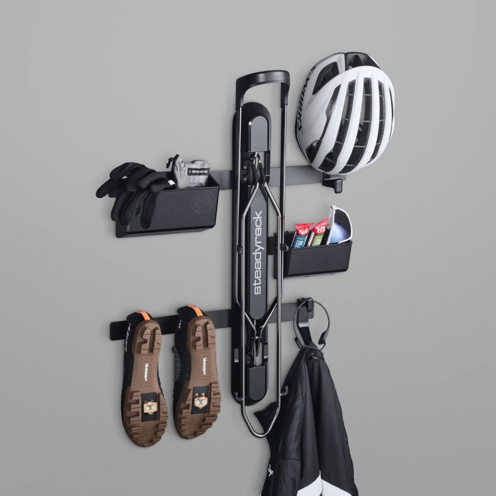 Steadyrack GearMate Bundle Hooks and boxes