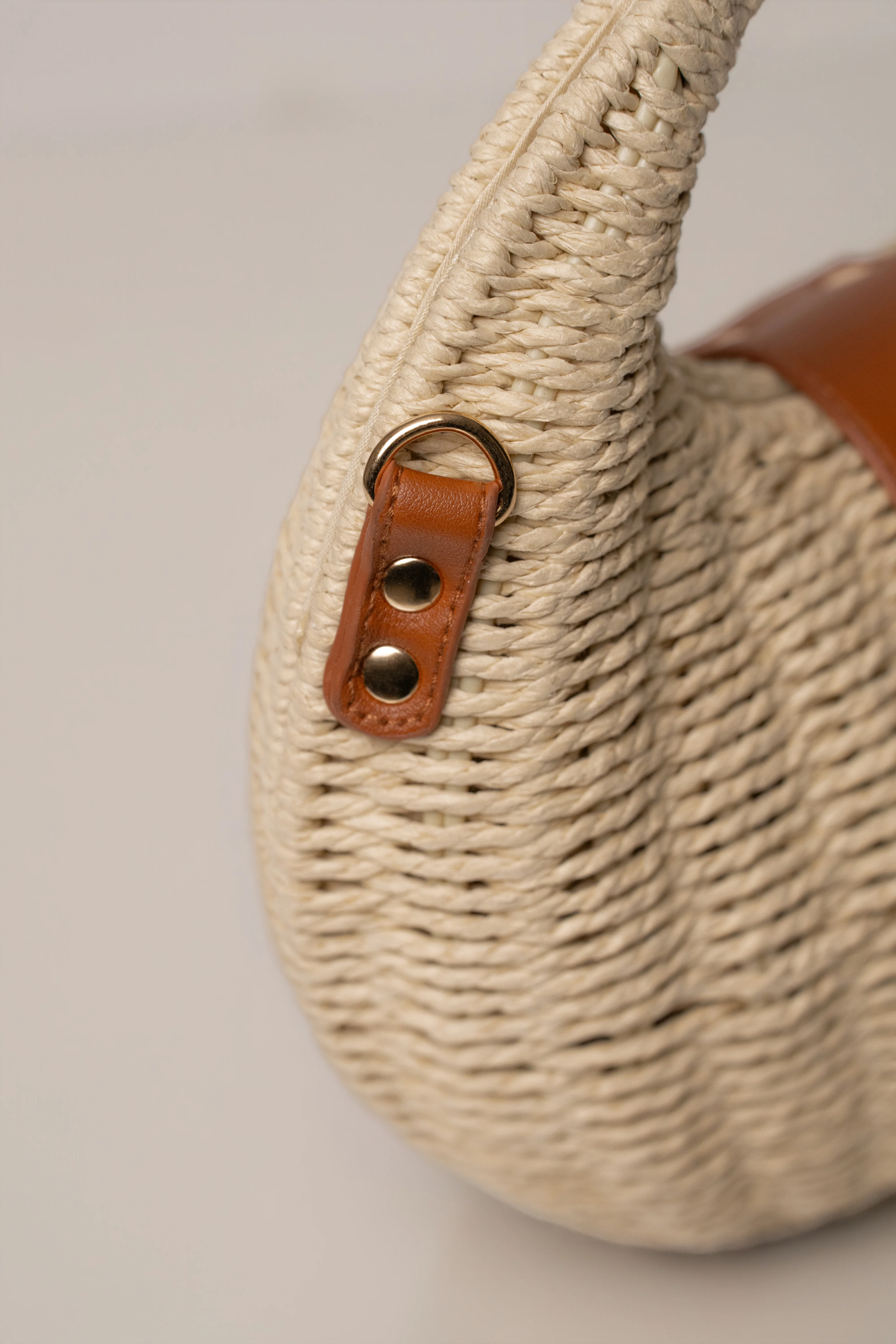 Beige Coastal Escape Handbag