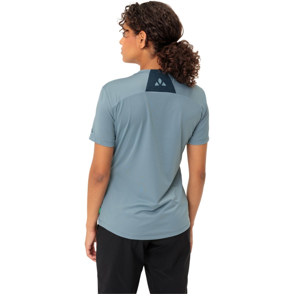 Vaude Qimsa Logo Shirt Women - nordic blue