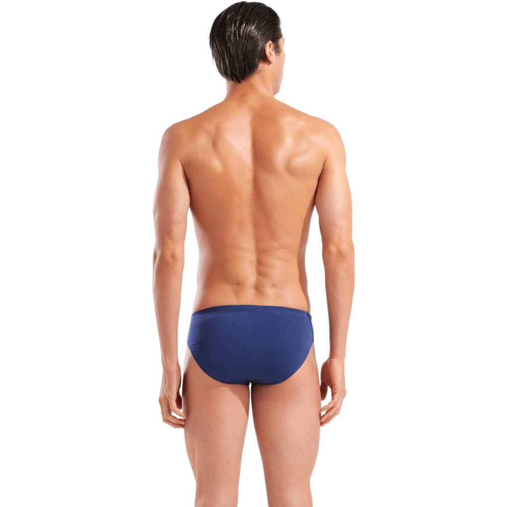 arena Performance Logo Swim Briefs Men - Navy/Water