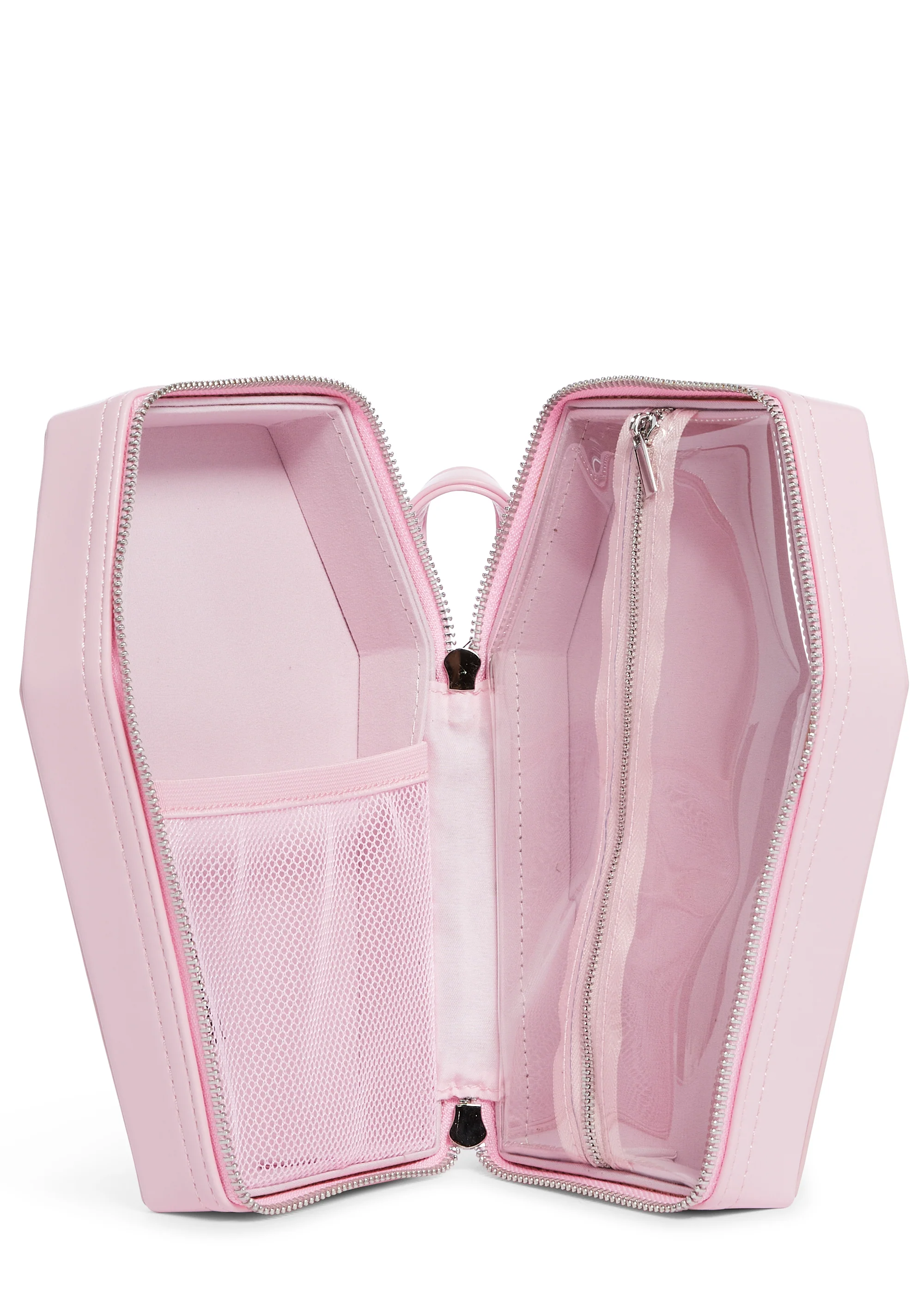 Woefully Webbed Coffin Makeup Bag