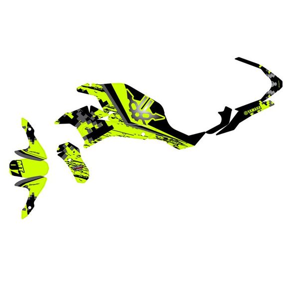 RiderUnik URBAN FLUO decoration kitRef: ru0595 / mt07-urbanf