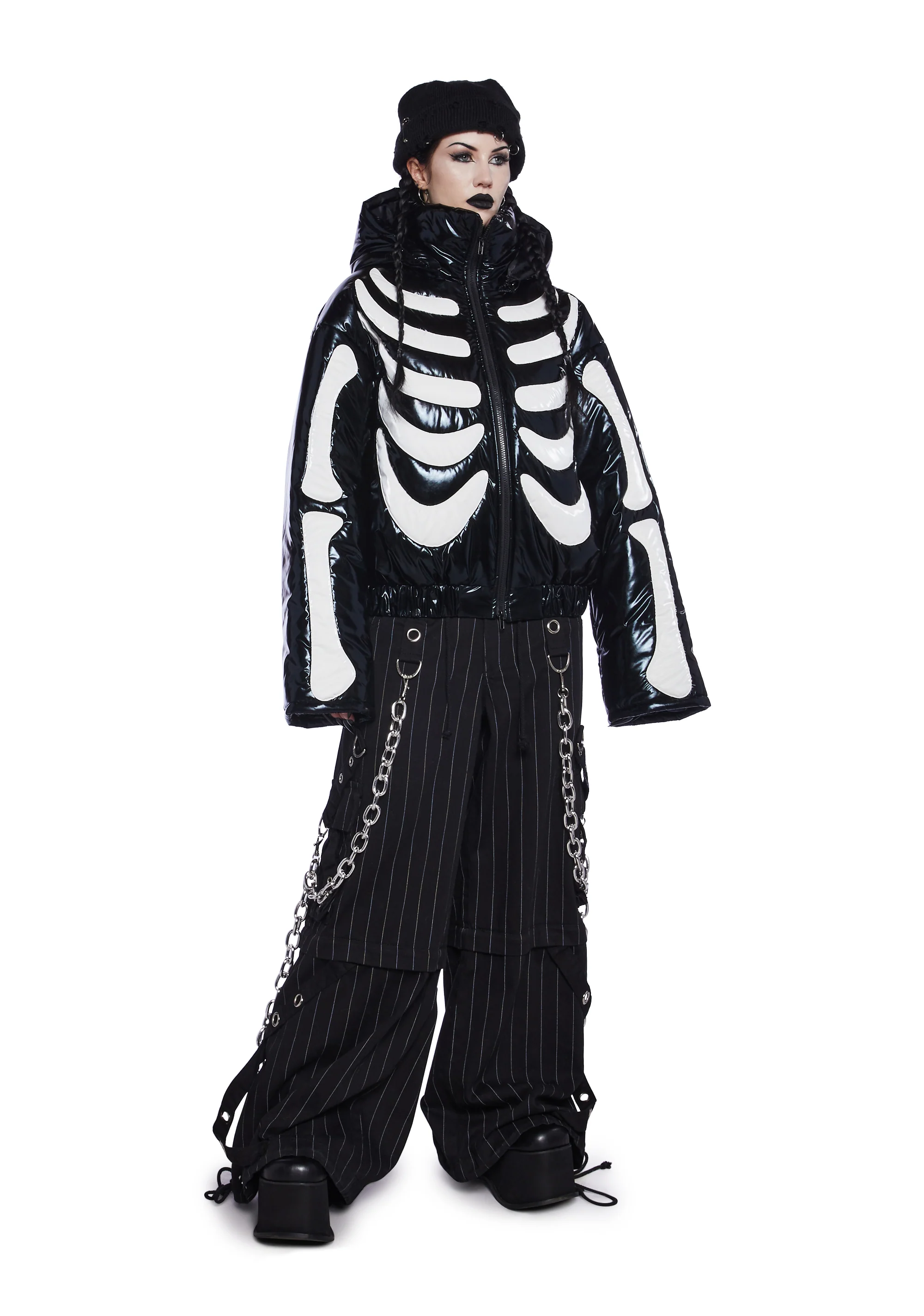 Bone Baddie Puffer Jacket