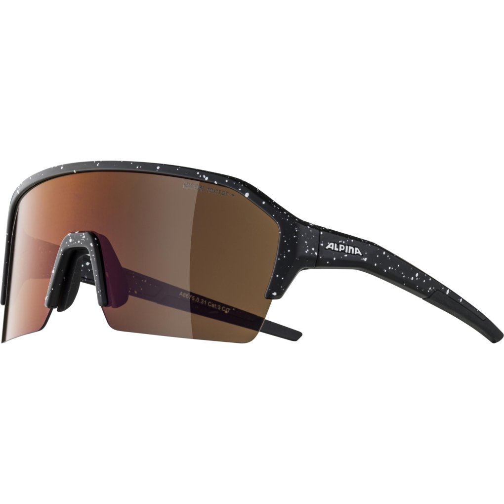 Alpina Ram HR Q-LITE Glasses - black/mirror red