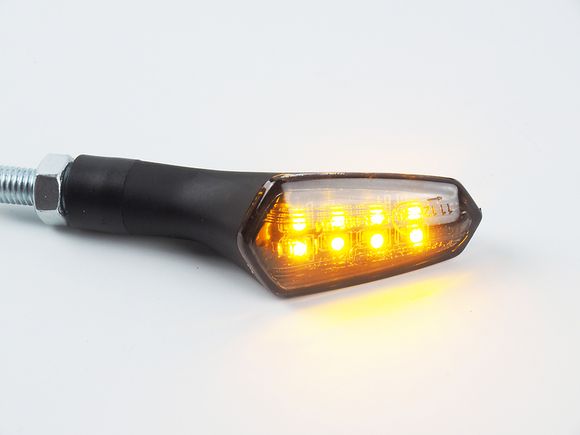 LighTech Led flashing black ABS plastic (Pair)Ref: LIG00072A / 1071937