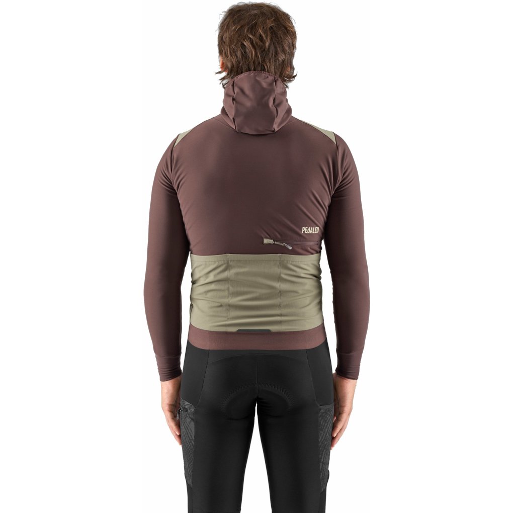 PEdALED Odyssey Hooded Jacket Men - Brown