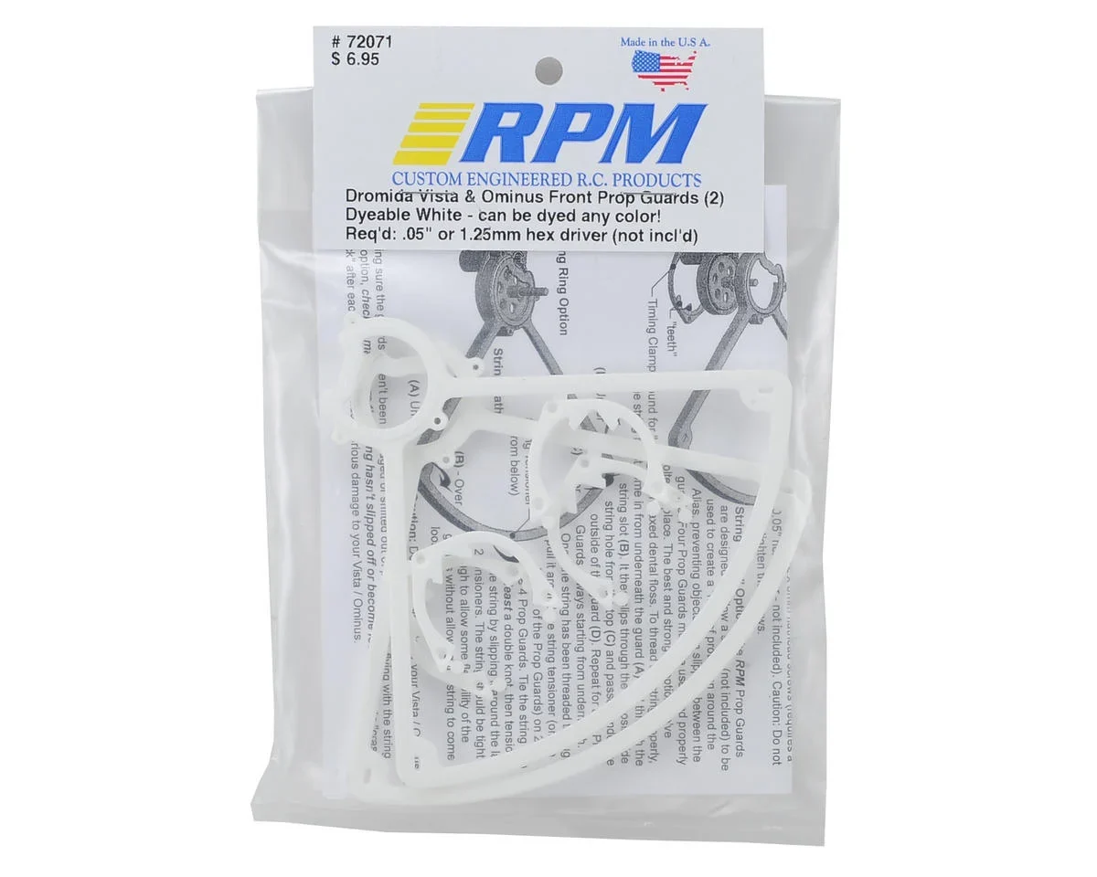 RPME 2071 72071 Dyeable White Front Prop