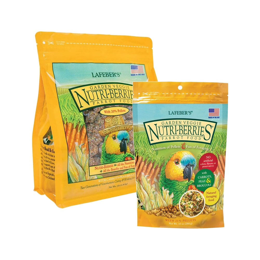 Lafeber Nutri-Berries Garden Veggie - Parrot - 1,36 kg