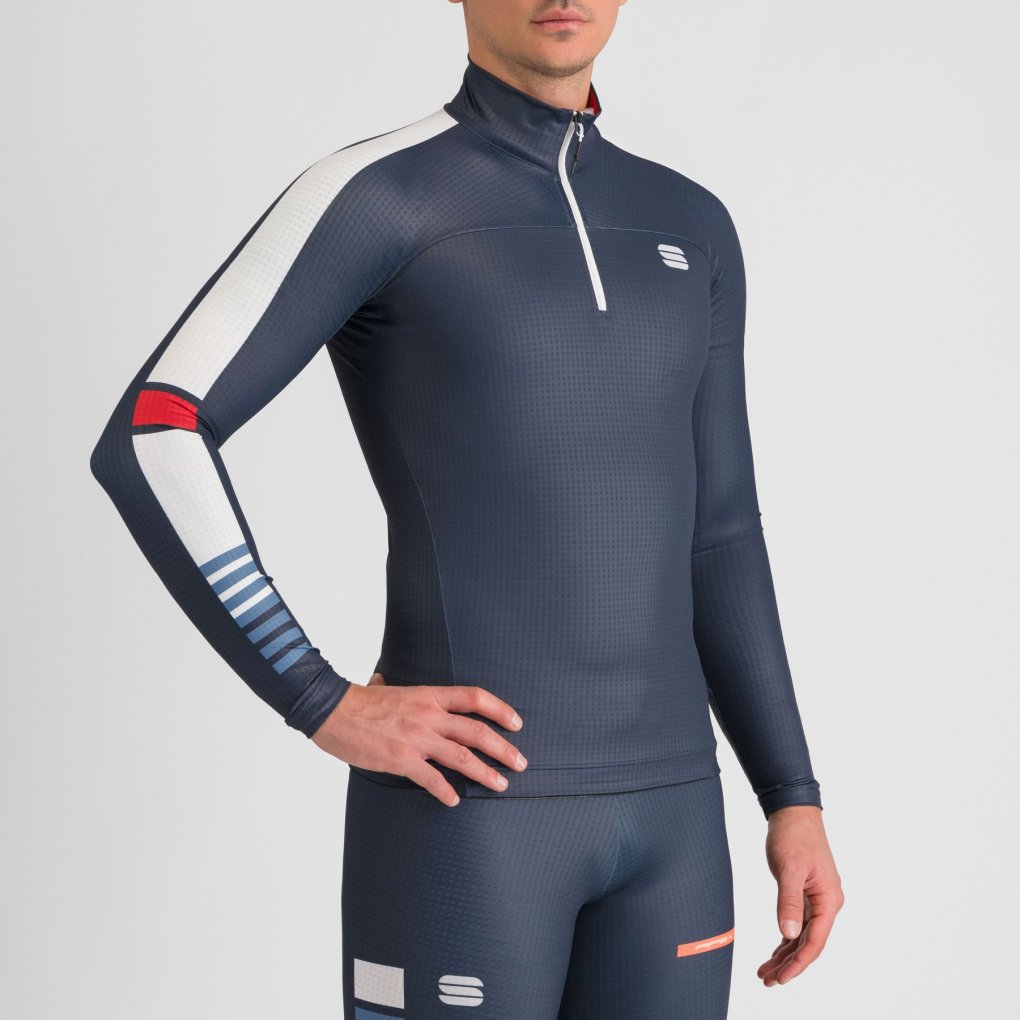 Sportful Apex Jersey Men - 456 Black/Natural Gray