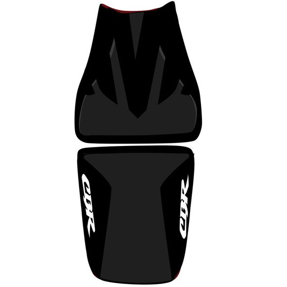 Housse de selle Bagster Noir/Noir Mat/Lettres ArgentHONDA 1000 CBR 1000 RR FIREBLADE (SC57) - 2004 - 2007Ref : 2153O