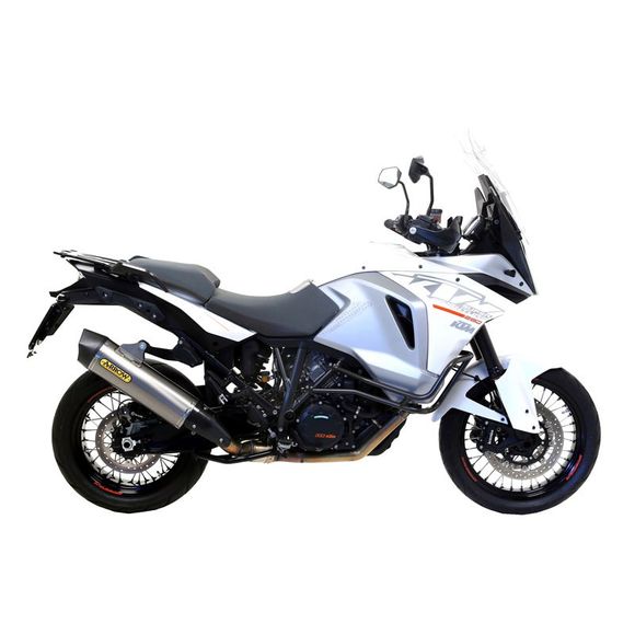Arrow maxi Race tech black aluminum silencer with carbon end capRef: 71809AKN