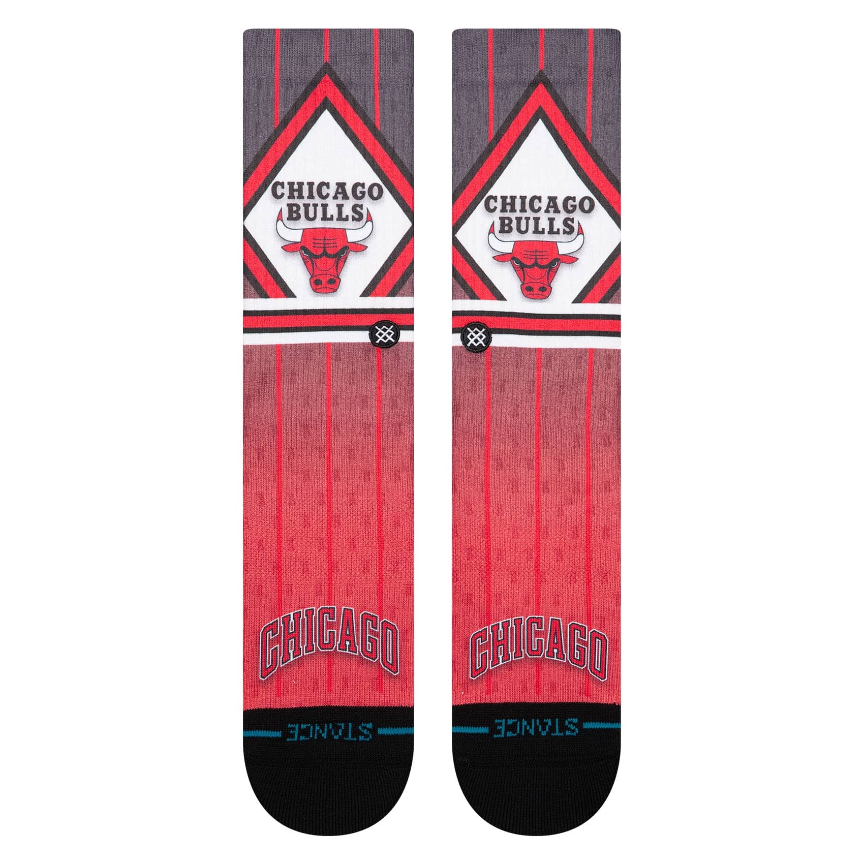 Chicago Bulls Hardwood Classics NBA Crew Socks