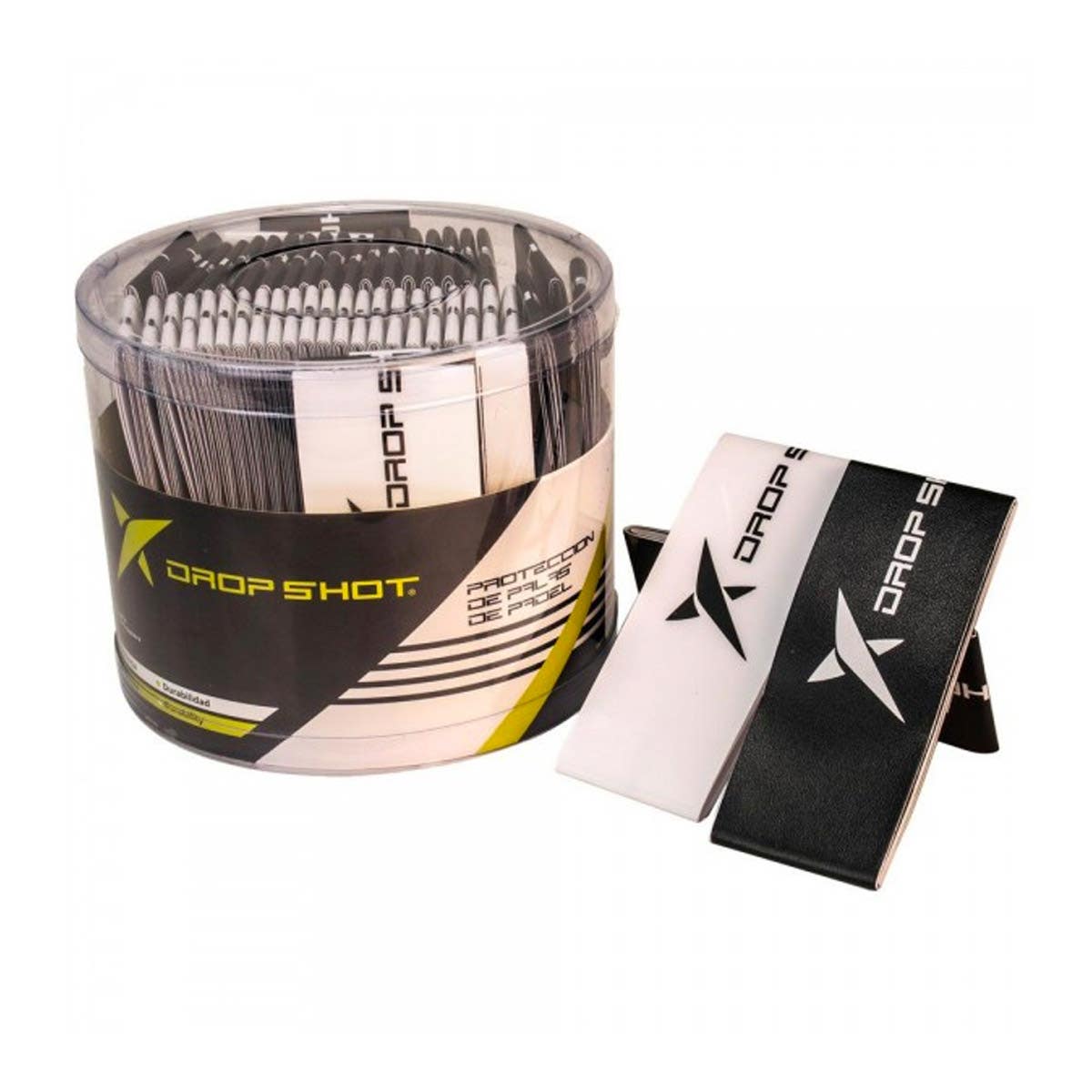 50-UNIT TUB OF DROP SHOT RACKET PROTECTORS