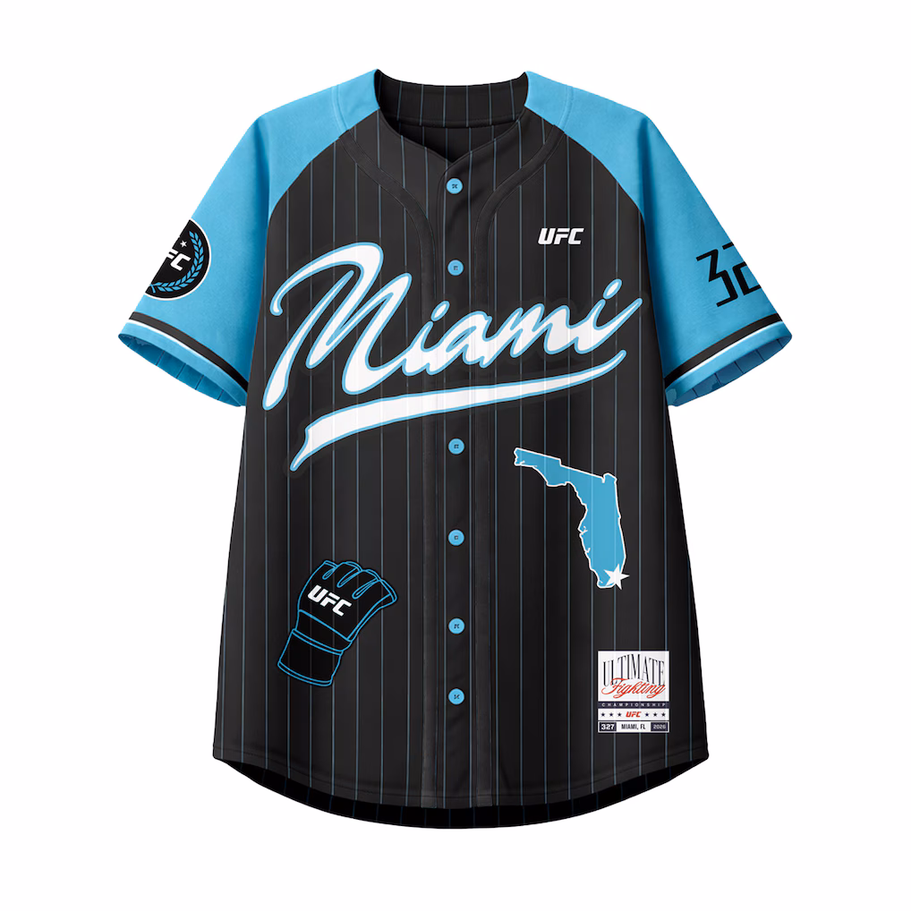 UFC 327 Baseball Jersey - Mens