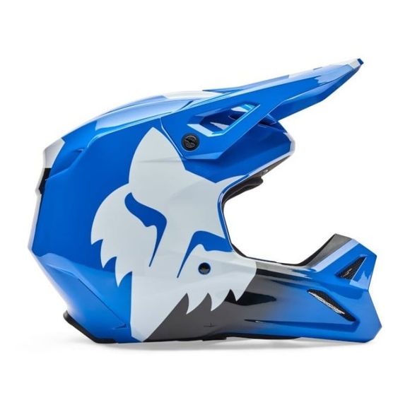 Casque cross Fox V1 - SHIELD - ENFANT - BleuRef : FX6255