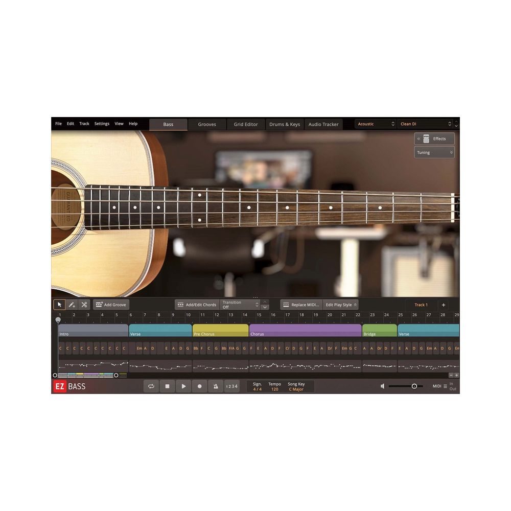Toontrack EBX Acoustic Bass – Thomann Ireland