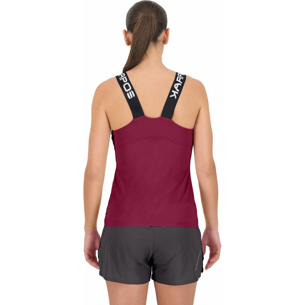 Karpos Cengia Tank Top Women - beet red