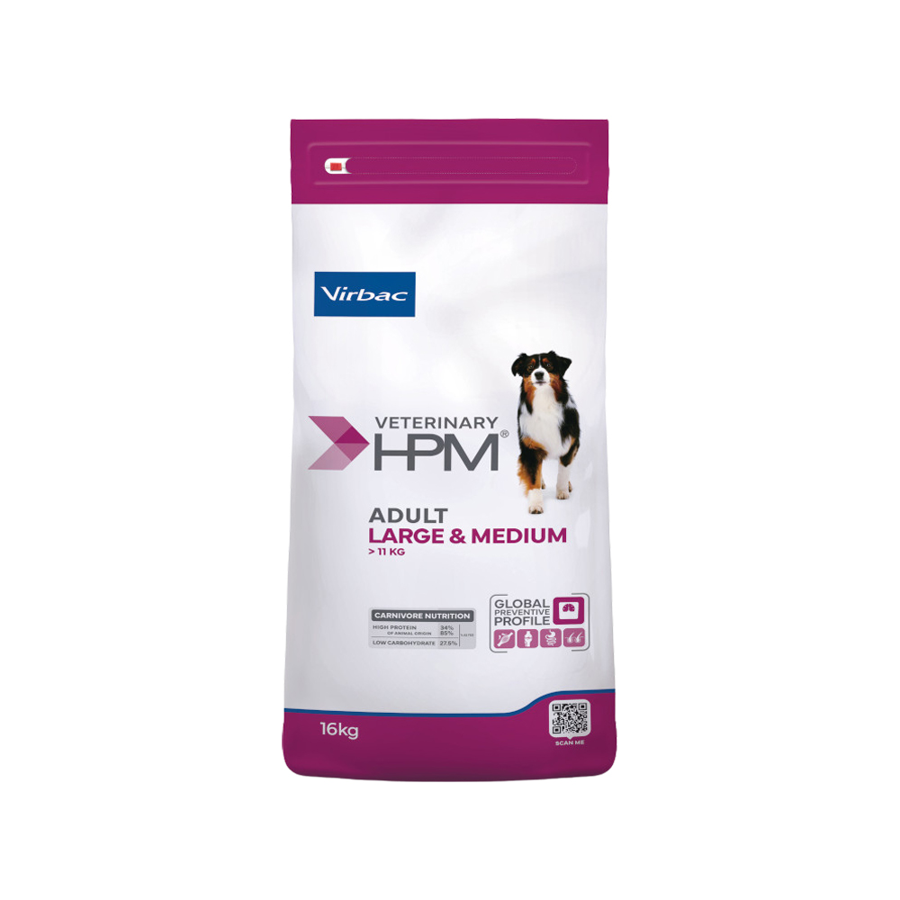 Veterinary HPM - Adult Dog - Large & Medium - 16kg