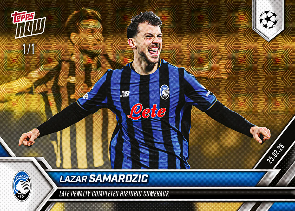 Lazar Samardzic - 2025-26 UCL Topps NOW® - Card 97 - PR: 111