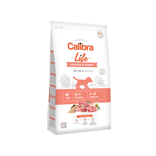 Calibra Dog Life Starter & Puppy - Lamb - 2.5kg