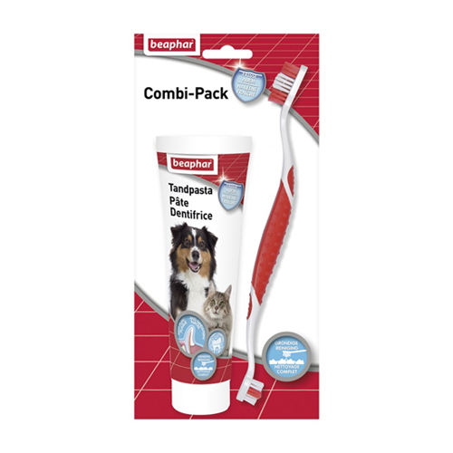 Beaphar Combi-pack Toothpaste + Toothbrush
