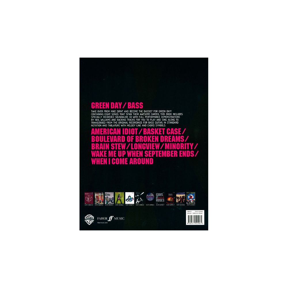 Faber Music Green Day Bass Play