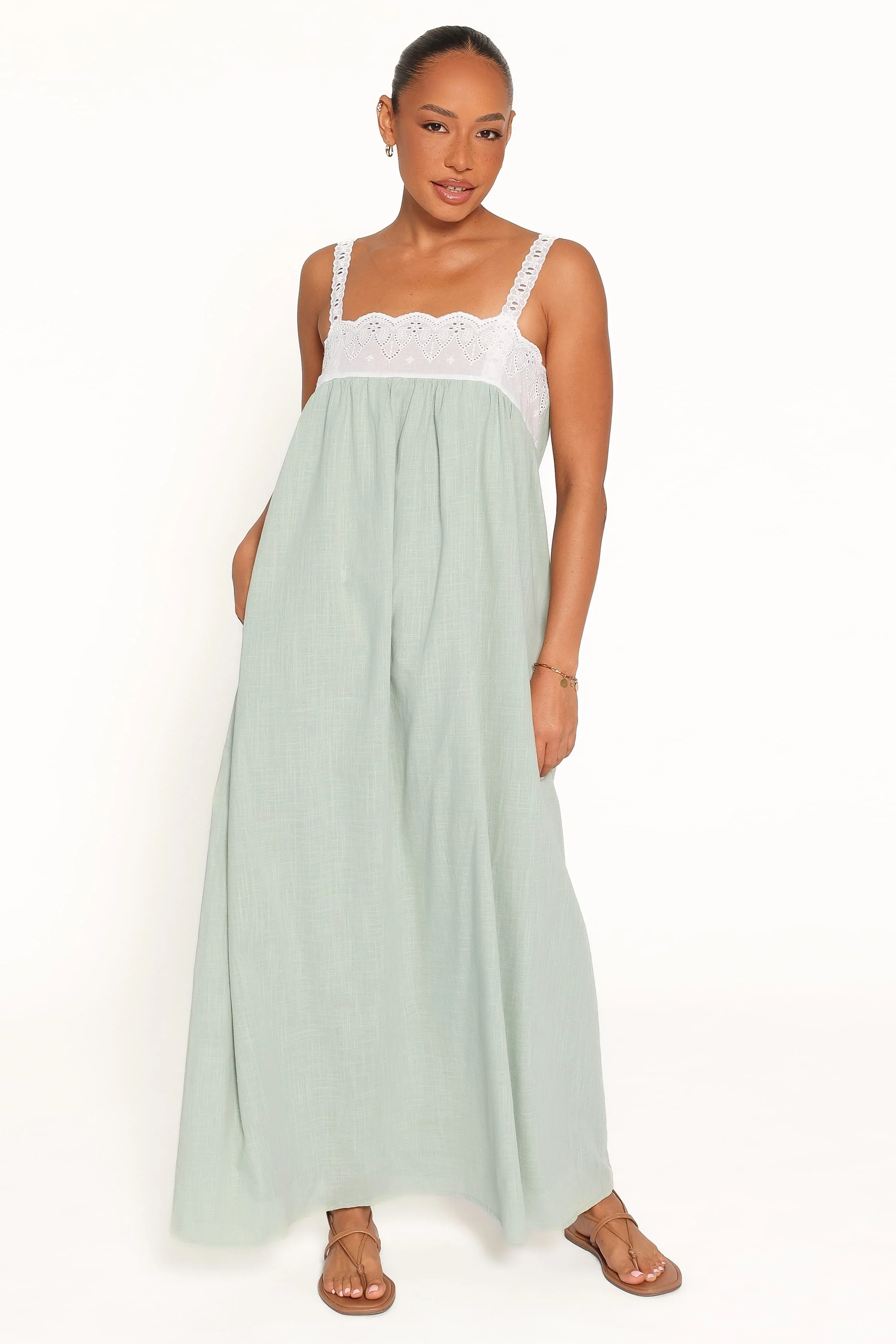 Darlington Maxi Dress - Green