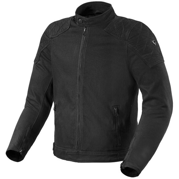 Motorcycle jacket Rev it Dale - BlackRef: Ri1434-C123