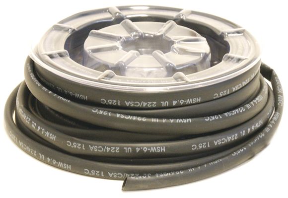Bihr Heat-Shrink Tubing Spool Black Ø24.5mm 3m UniversalRef: Bi01676A / 1052962