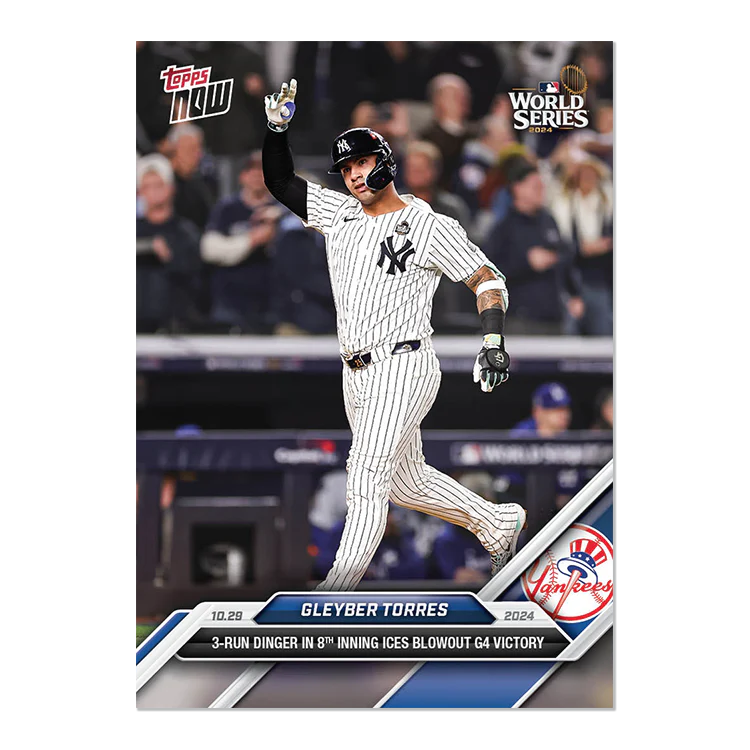 Gleyber Torres - 2024 MLB Topps NOW® Card 877