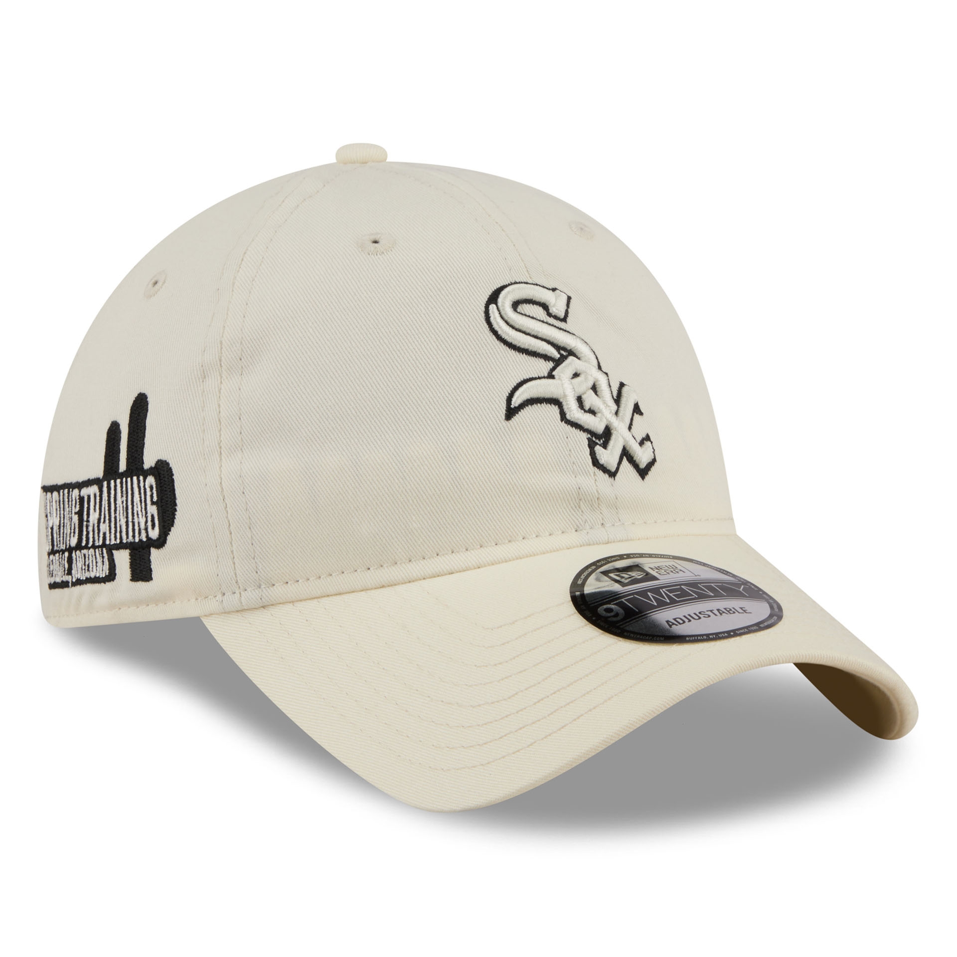 Chicago White Sox MLB Spring Training Colours 9TWENTY Adjustable Cap Cream