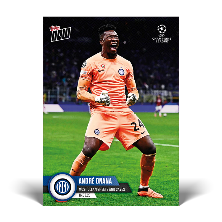 Topps UK - Most clean sheets and saves - UCL TOPPS NOW® Card #110