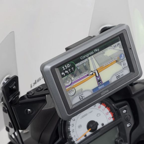 SW-MOTECH GPS Mount - Cockpit - BlackRef: gps.08.646.10700/b