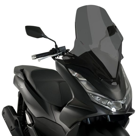 Puig V-TECH LINE TOURING Windscreen - GrayHONDA 125 PCX 125 ABS - 2021 - 2024Ref: 20637H