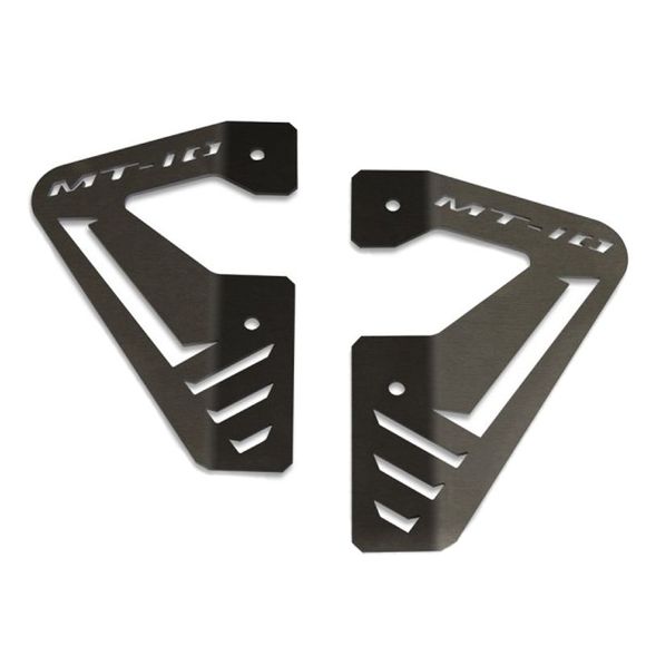 Barracuda radiator scoop in black aluminum - blackRef: bar0389 / ymt1124
