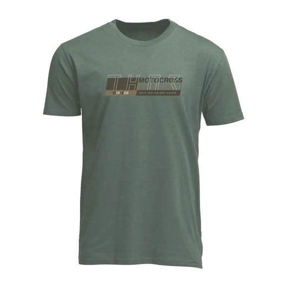 T -shirt short sleeves Thor Converge - Brown / GreenRef: TO3427