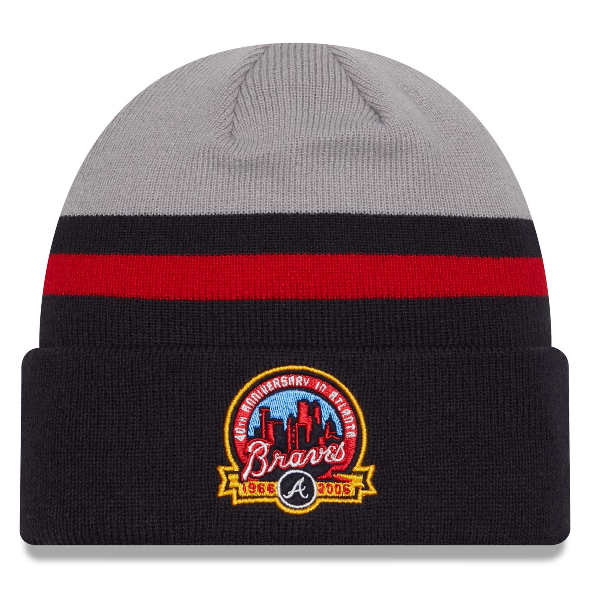 Atlanta Braves Retro New Era MLB Beanie Knit