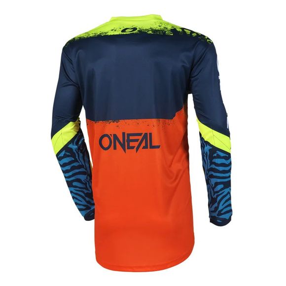 Maillot cross O'Neal ELEMENT - SHOCKER - ENFANT - Bleu / OrangeRef : OL2084