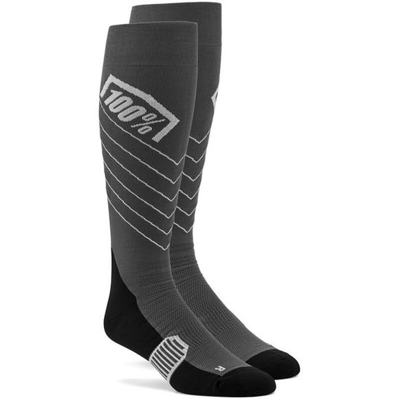 MX 100% Hi Side Socks - GreyRef : CE1445