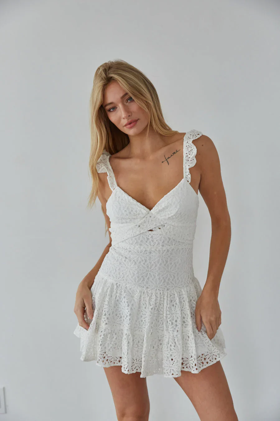 Liliana Lace Mini Dress