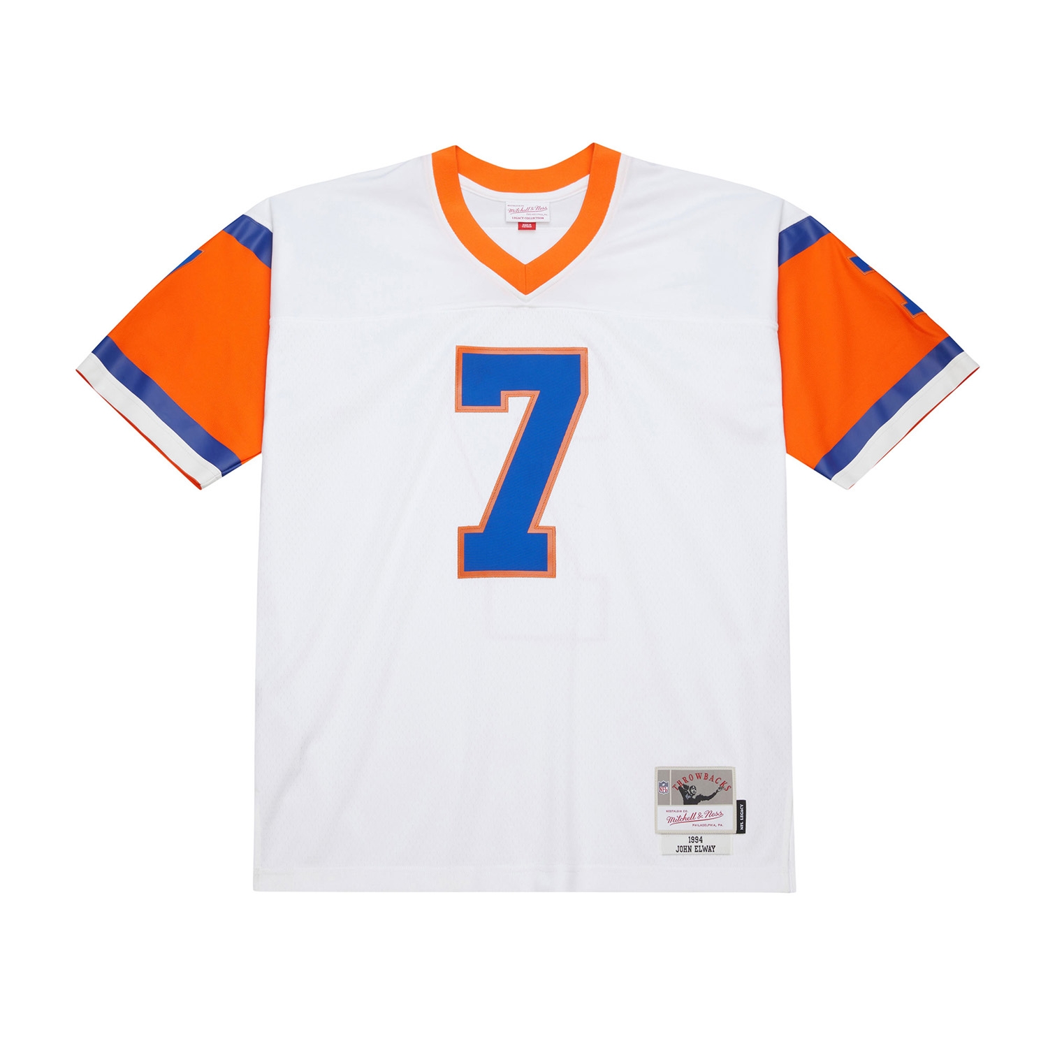 John Elway #7 Denver Broncos 1994 Legacy Throwback NFL Jersey White