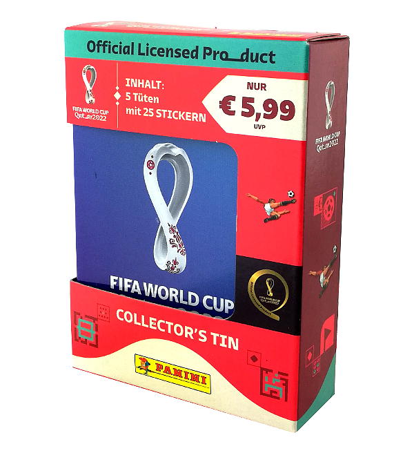 Panini World Cup 2022 Stickers - Pocket Tin