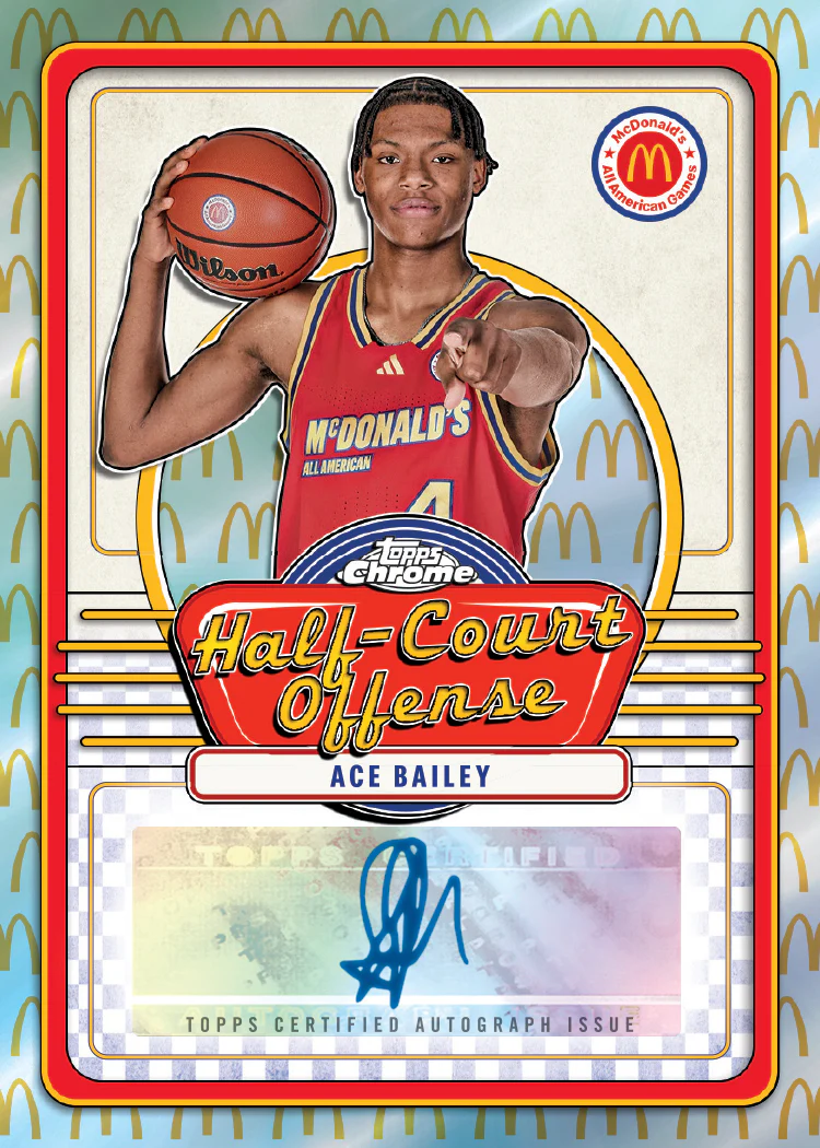 2024 Topps McDonald's All-American Chrome - Hobby Box